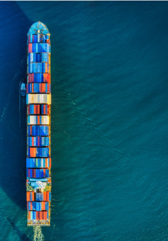 shipping container illustrating globalization