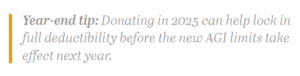 year-end tip for tax planning