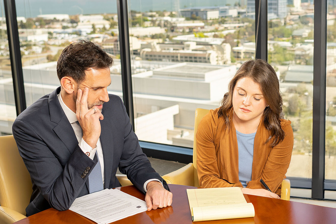 James Pinkerton and Tess Gruenstein, Co-Heads of Bailard Real Estate