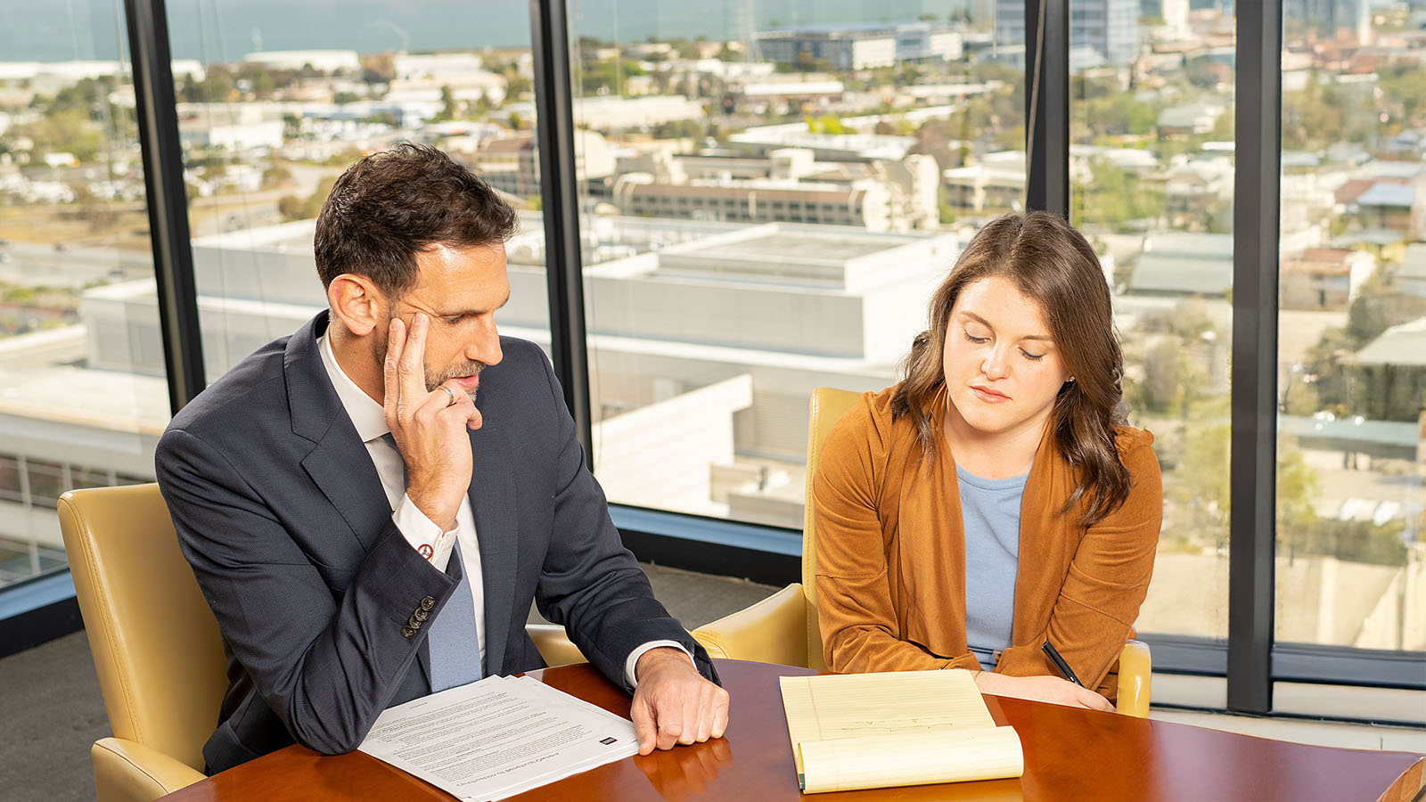 James Pinkerton and Tess Gruenstein, Co-Heads of Bailard Real Estate