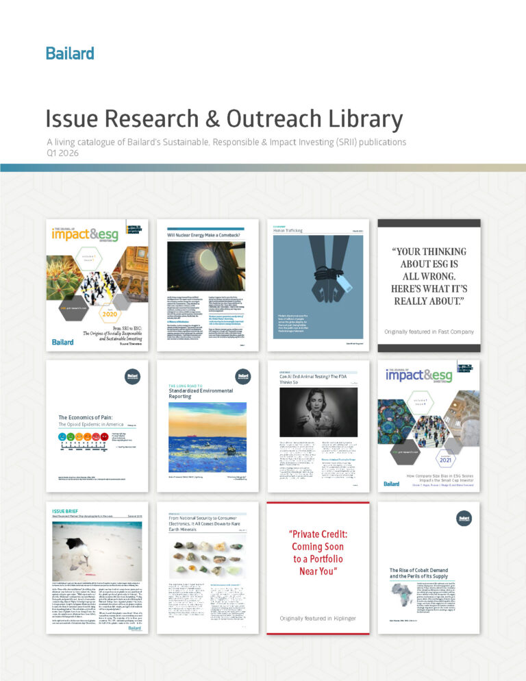 Issue Research & Outreach (IRO) Library Q1-2026