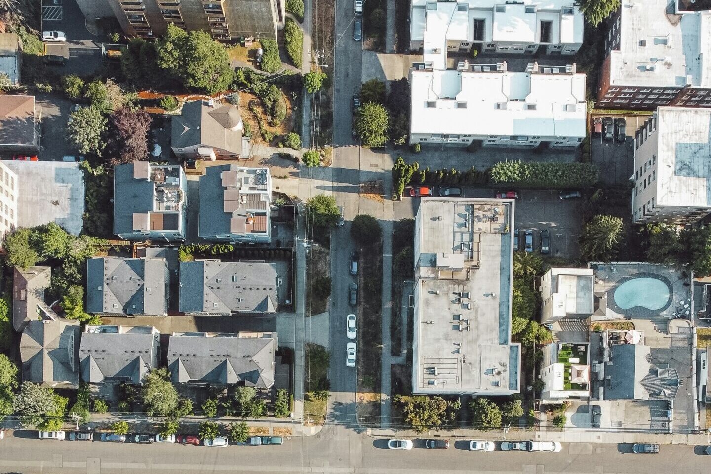 Photo: City grid, courtesy of Deandre C, unsplash