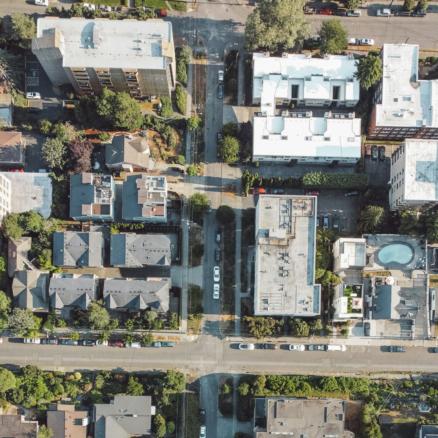 Photo: City grid, courtesy of Deandre C, unsplash