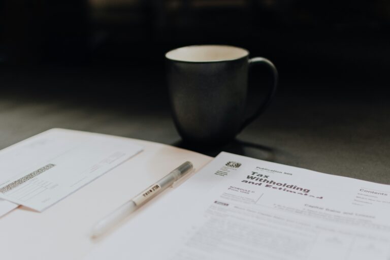Image: Tax Returns (Kelly Sikkema, unsplash)