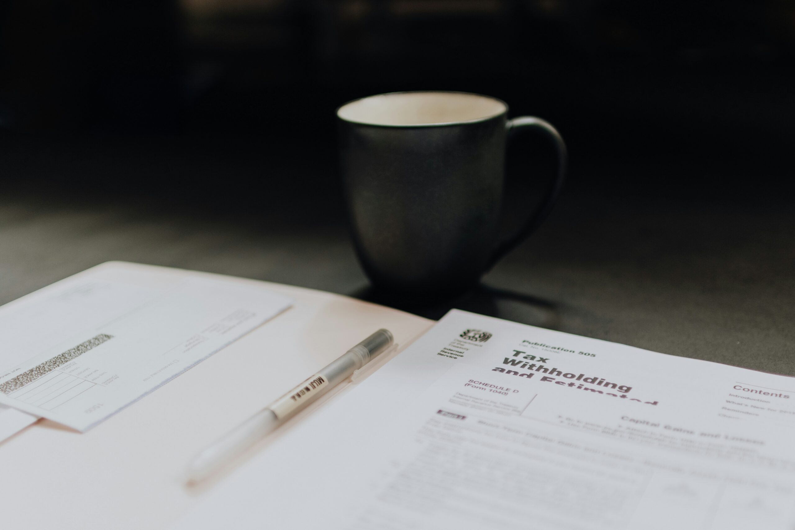 Image: Tax Returns (Kelly Sikkema, unsplash)